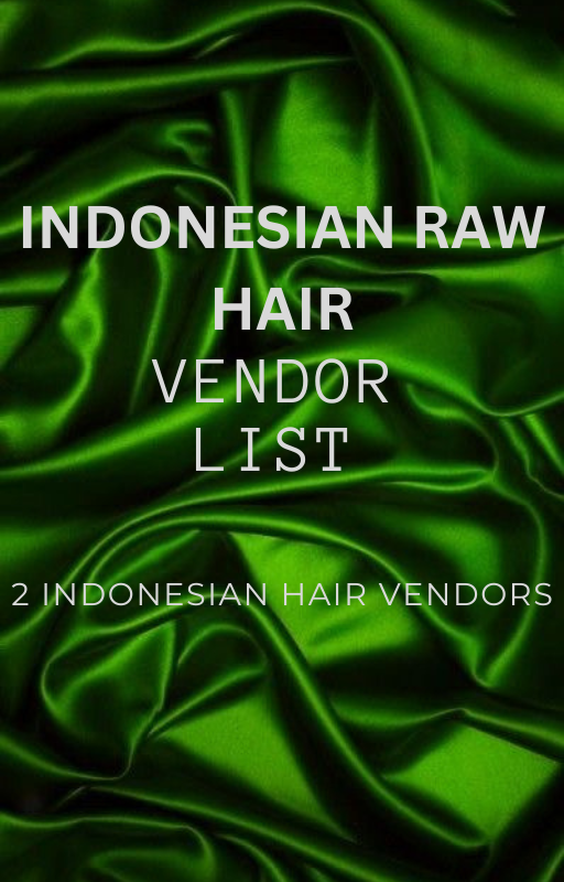 RAW INDONESIAN HAIR VENDOR LIST
