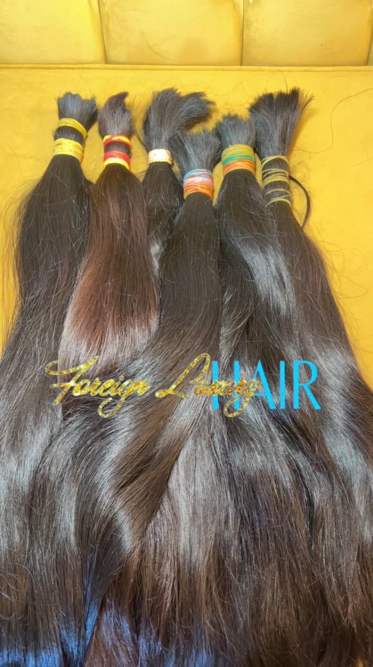 Wholesale freshly cut donor hair