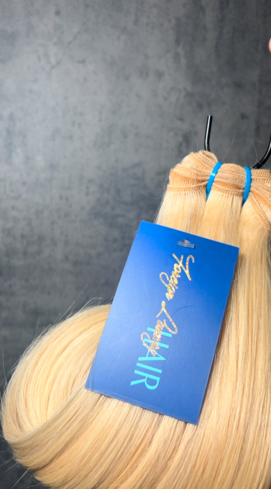 Raw Indonesian 613 straight bundles