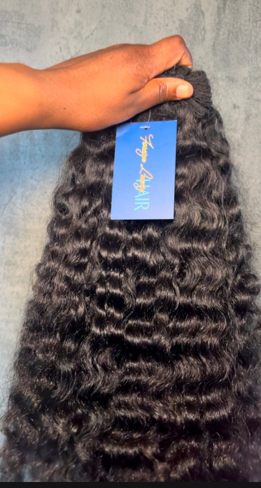 RAW MALAGASY HAIR (,CURLY,KINKY CURLY & WAVY )