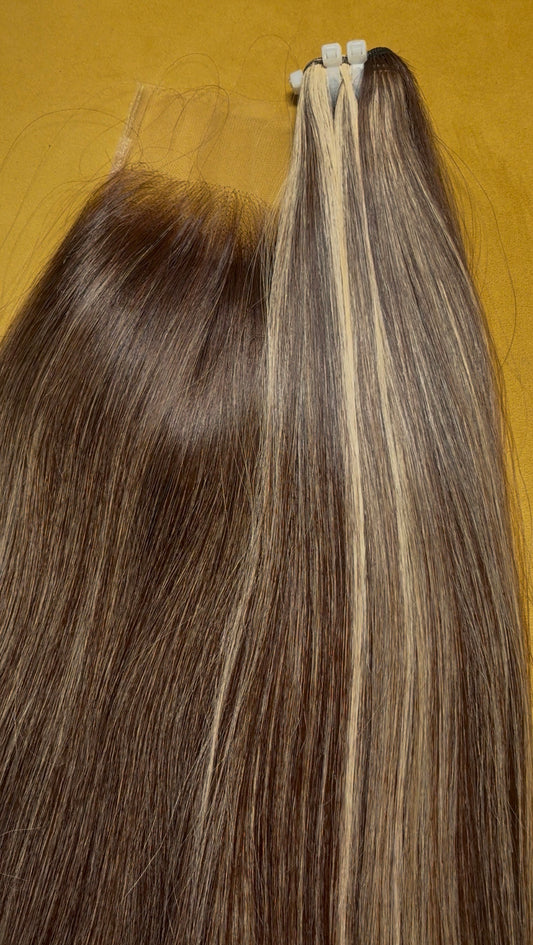 Cocoa butter HD lace Closure & Frontal