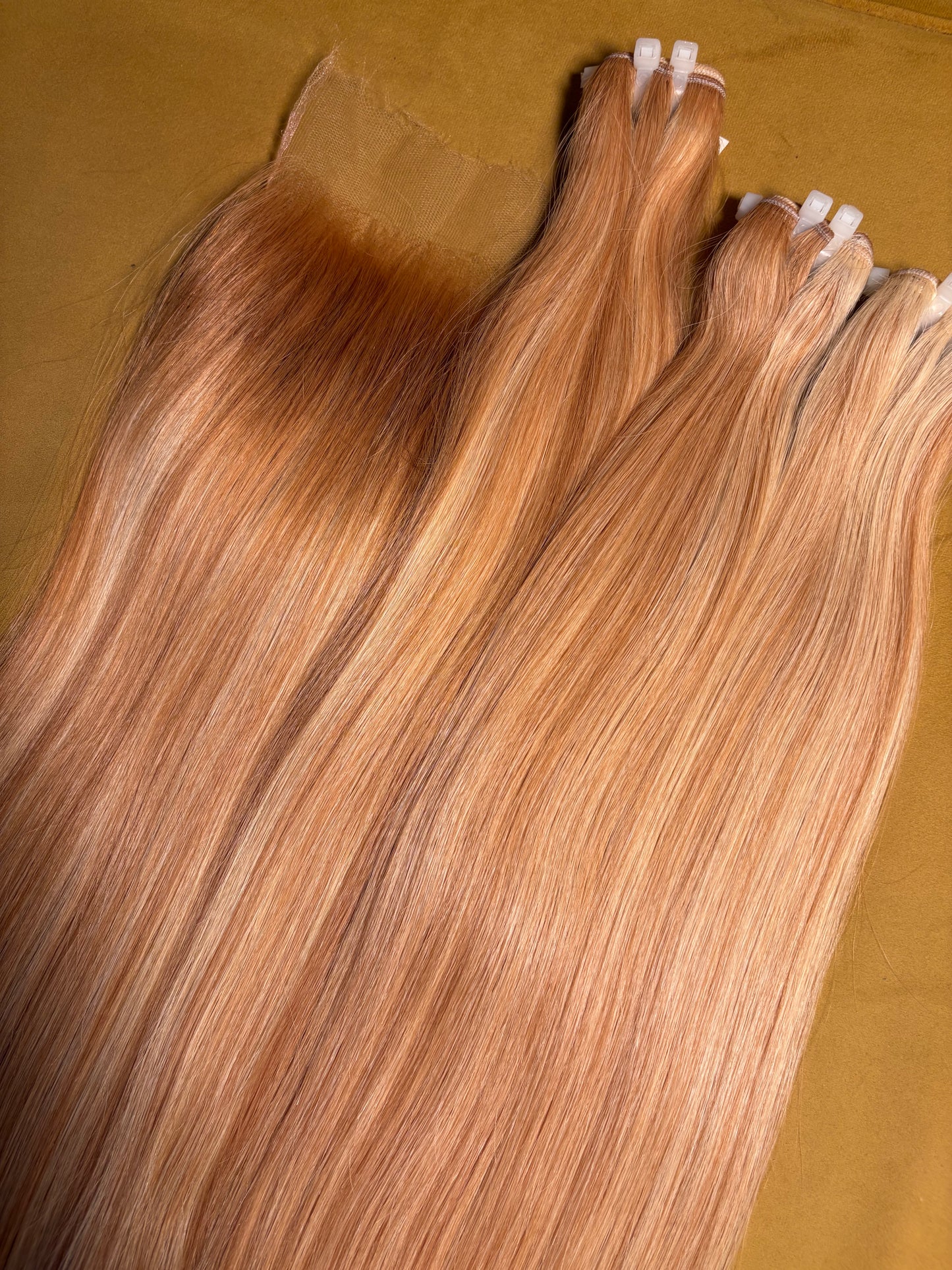 Honey drip HD lace Closure & Frontal